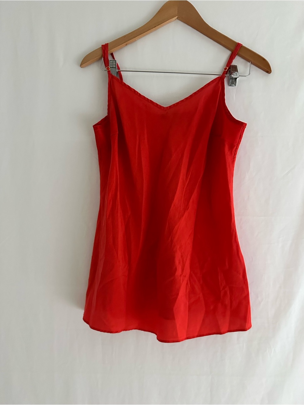 J.Crew Red Silk Cami Top - Classic Women's Tank